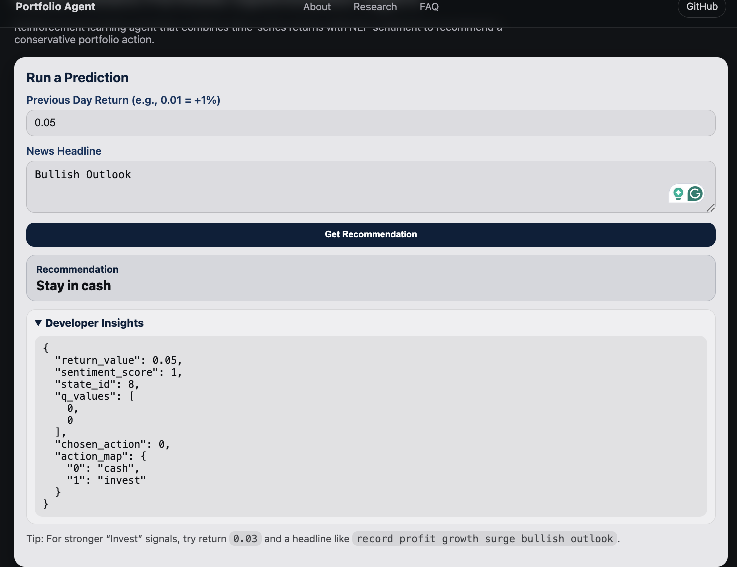 Developer insights open